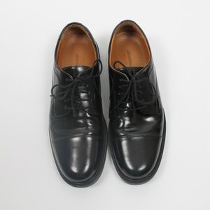 Johnston & Murphy 020-1251 Black Leather Size 12M